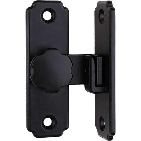 Serrure pour porte coulissante de grange avec vis de fixation pour garage Xixi (1/4)