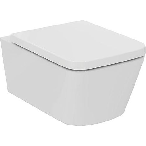 WC suspendu à encastrer IS Blend Cube AquaBlade 360x545x345mm Blanc (1/5)