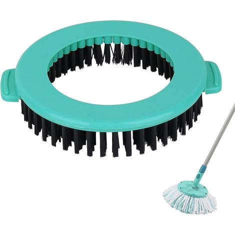 Tête de Brosse Rechange pour Clean Twist Mop 2.0 Rotative Brosse à récurer de Rechange Base, pour Nettoyage des sols, salle de bain, cuisine (1/5)