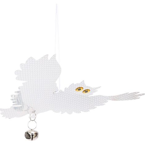 Reflektierender, eulenförmiger Vogelscheuchenhalter für den Garten - Hängender Vogelschutz (1/5)