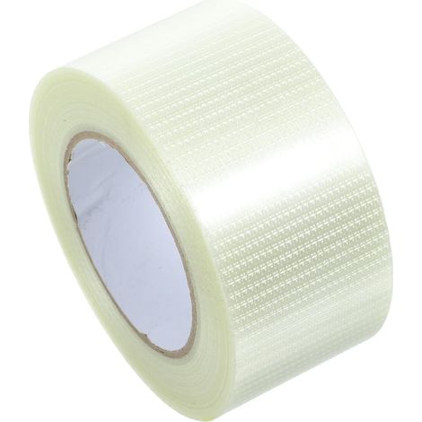 Reparatur Klebeband, 6 cm x 50 m - Wasserdichtes & Transparentes Panzerband für Plane, Zelt, Boot, Dach, Rohr - Vielseitiges Verstärkungsband für Risse und Löcher (1/5)