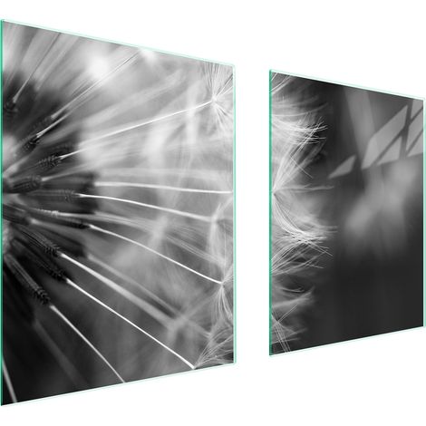 GLASSCHUTZPLATTE FÜR HERD 85x52 BLUME (1/5)