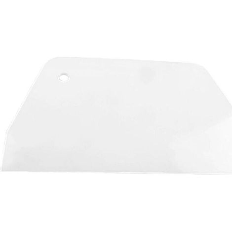 Fdit Großer multifunktionaler Teigschaber aus ABS für die Küche, langlebiger Teigschaber zum Backen, 19,3 x 12,7 cm, ideal für Kuchenliebhaber (1/4)