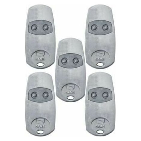 Pack de 5 Telecommandes d'origine Came TOP432EE - Frequence de code fixe 433,92 MHz