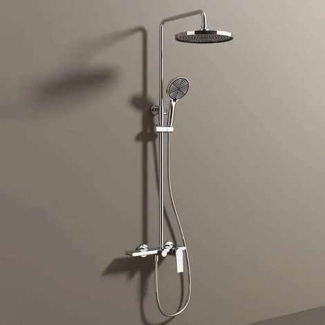 Colonne de douche chrome murale, Breeze (1/5)