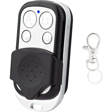 Télécommande universelle pour porte de garage 433 MHz-Crezuo-Chrom