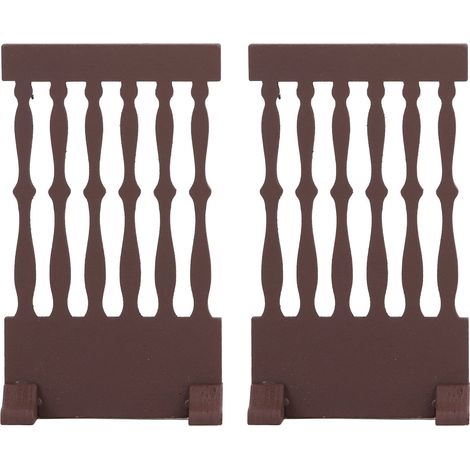 Écran rétro miniature 2 pièces pour maison de poupée, mobilier vintage 1/12, décoration chambre de poupée (1/5)