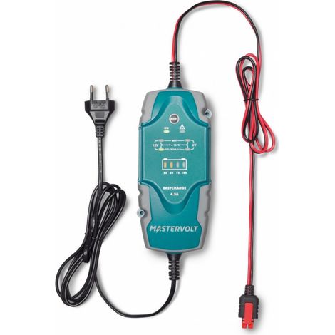 Chargeur portable pour maintien de batterie EASYCHARGE - MASTERVOLT 1.1A - 1.1 ah