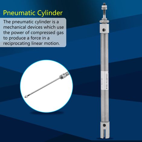 Mini-cylindre en acier inoxydable de type SMC CDJ2D10-100 B (1/5)