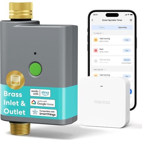 WiFi Watering Timer with Smart Hub, Automatic Watering for Garden, App (1/5)