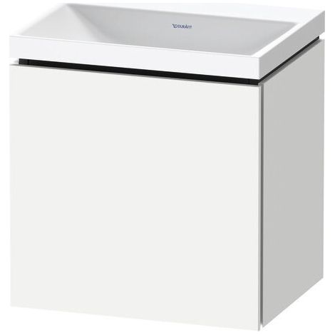 Duravit L-Cube c-shaped Ensemble suspendu, 1 porte, charnière à