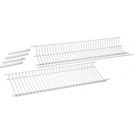 Escurreplatos de Armario Plástico Blanco Juego 65 cm