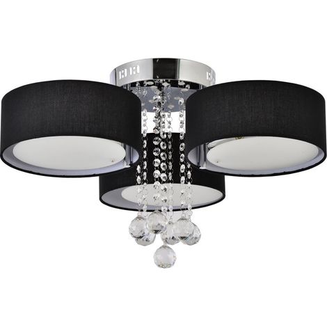 Lámpara de techo LED Gambela Prestige LP-991/3C BK (1/5)
