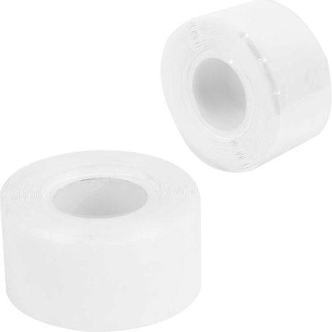 Ruban adhésif étanche en caoutchouc silicone pour la réparation d'urgence des fuites de canalisations d'eau. (1/5)