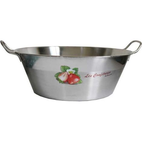 Baumalu 340678 Konfitüren-Kochtopf Edelstahl 38 cm