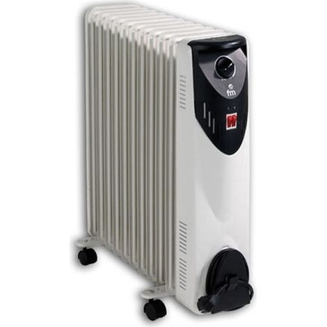 HJM Radiador aceite 9 elementos 2000W