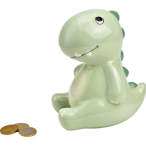 Tirelire en céramique dinosaure (1/2)