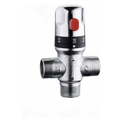 Thermostatic valve for household water heater, thermostatic valve faucet, six-point shower faucet (1/5)
