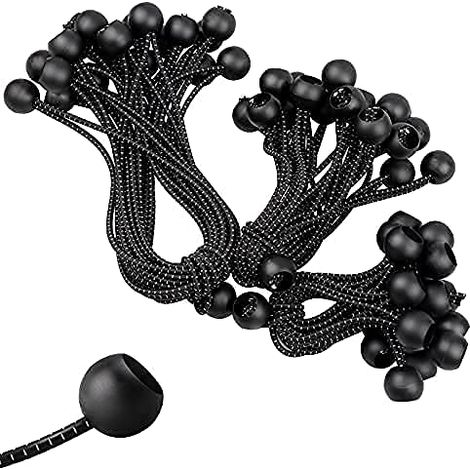 Filiyano-10 sangles en caoutchouc avec embout à bille, 3 pièces de 10 cm + 4 pièces de 15 cm DXGHC (1/5)