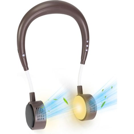 Lampe de lecture portable et pliable avec ventilateur intégré, idéale pour lire au lit le soir, parfaite pour la pêche et le camping nocturnes. Lampe de lecture LED portable et pliable avec ventilateu (1/5)