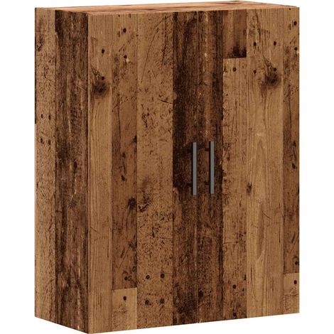 Maison Exclusive - Armoire murale vieux bois 69,5x34x90 cm