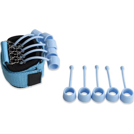 Finger- und Handstrecker-Trainer mit Widerstandsband, Dehn- und Kräftigungsgerät für Fingerbeugung und -streckung (1/5)