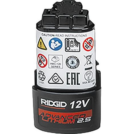 Batterie de rechange Li-Ion 12V 2,5 Ah Advanced