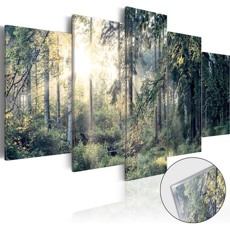 Quadri su vetro acrilico - Fairytale Landscape [Glass] - 200x100 (1/4)