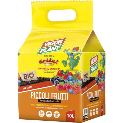 TERRICCIO BIOLOGICO PER PICCOLI FRUTTI 10 LT (1/2)