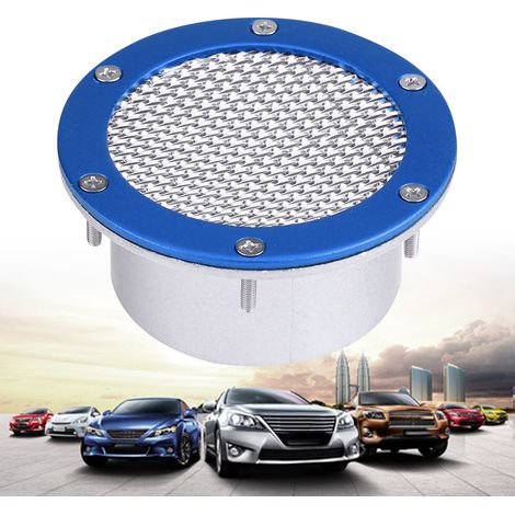 Grille d'admission d'air universelle pour voiture de course, bouche de pare-chocs, entrée d'air froid, bleu, conduit de ventilation auto. (1/5)