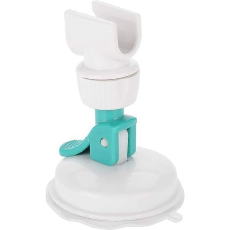 CCYKXA 1-piece shower head holder, no drilling required, adjustable shower head holder, wall suction cup, removable shower head, strong suction cup shower head holder for bathroom accessories