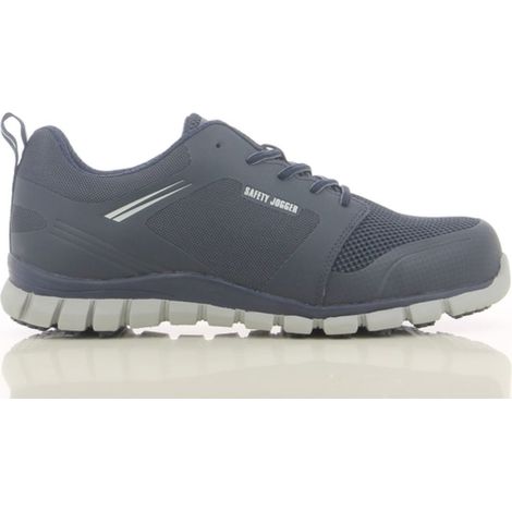 Sneakers antinfortunistiche ultraleggere Safety Jogger LIGERO S1P ESD SRC Blu navy 44