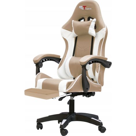 Silla gaming GT Extreme GTXFR-017, oficina, masaje, piel ecológica, reposapiés. (1/5)