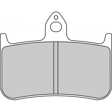 Plaquette de frein Ferodo pour Moto Honda 400 Vfr R 1990 à 1994 (1/2)