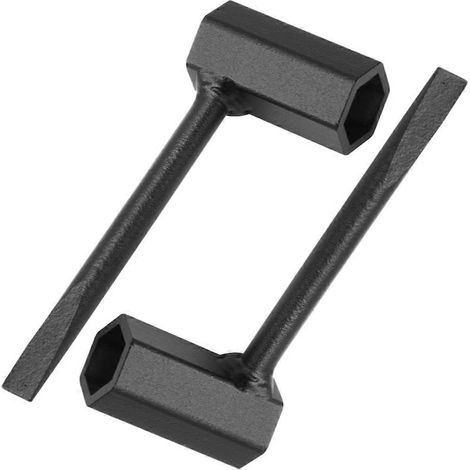Clé à écrou de chaîne (2 pièces) 45-96-1001 pour scie d'élagage/tronçonneuse Milwaukee 2527-20, pour accessoire de coupe-bordures 49-16-2718 (1/5)