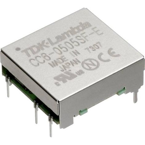 TDK-Lambda CC6-2405SF-E Convertitore DC/DC da circuito stampato 24 V/DC 5 V/DC 1.2 A 6 W Num. uscite: 1 x Contenuto 1 p