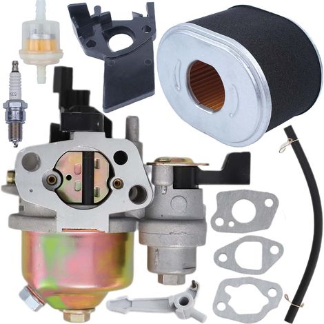 GX160 avec carburateur à coupelle, pour moteur de tondeuse à gazon pour Honda GX160 GX200 GX168 GX140 GX120 5,5 ch 6,5 ch, 16100-ZH8-W51 16100-ZH8-W61 16100-ZE1-814 16100-ZE1-825 (1/5)