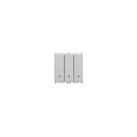 VIMAR - 14003.SL Tre interruttori 1P 20AX Silver