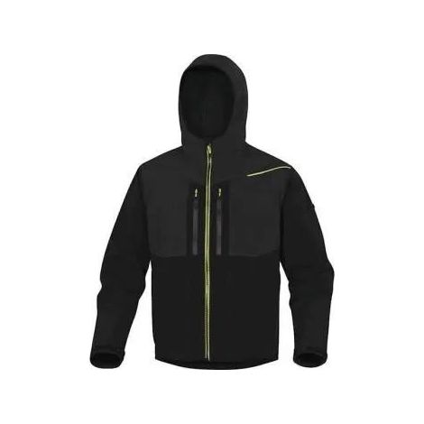 Delta Plus Softshell HORTEN2 Chaleco de protección negro