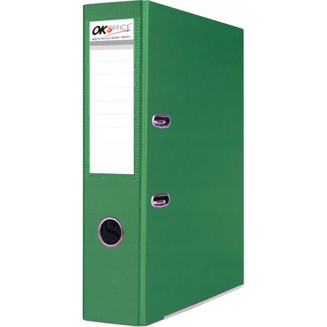 Raccoglitore A4/75mm con accessori, colore verde. (1/5)