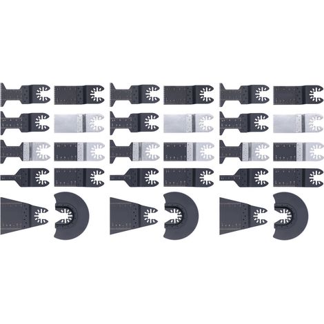 Lames de scie oscillantes à 30 lames, durables, haute résistance, flexibles, lames d'outils polyvalentes adaptées aux ateliers.