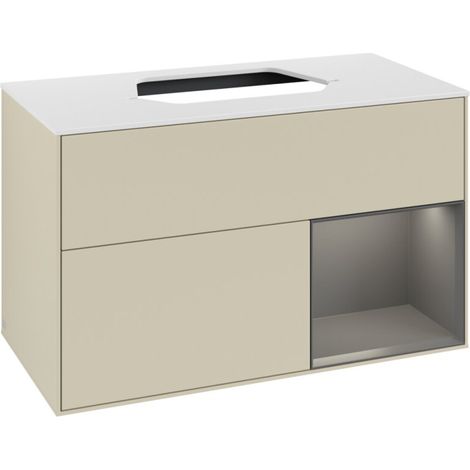 Villeroy & Boch F371GKHJ Meuble sous lavabo Finion F37 (1/3)