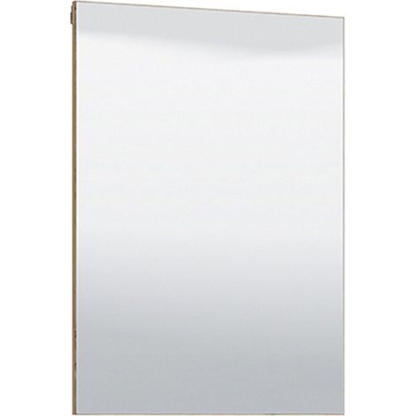 Specchio Casasco, Forma Rettangolare, 57x80h cm Marrone