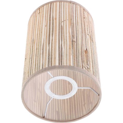 Abat-jour tissé pour suspension, abat-jour rustique de remplacement pour hôtel de style ferme (E27/E14) (1/4)