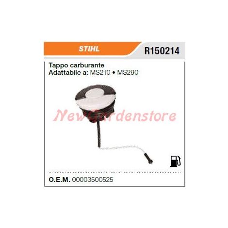 STIHL Kettensäge MS210 290 Öleinfülldeckel R150214