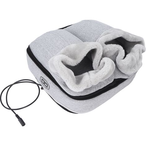 Chauffant Pieds Masseur Électrique Réglable Anti-Douleur Stress Fasciite Plantaire Chaleur Infrarouge 110-240V Prise UE (1/5)
