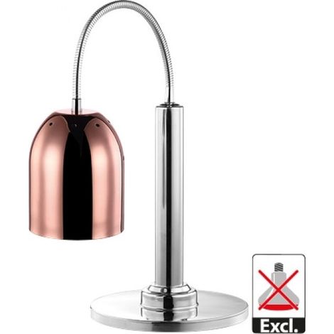 Abat-jour cuivre bras flexible - Caterchef star
