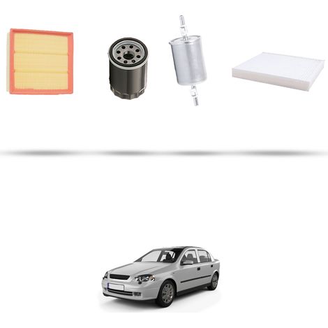 Kit tagliando 4 filtri compatibile con Opel Astra G 2.0 16v 118kw dal 1999 (1/5)