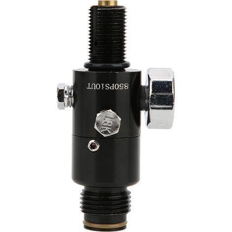 Régulateur de pression paintball 3000 à 800 psi, raccord 5/8" 18UNF pour réservoir d'air comprimé (1/5)