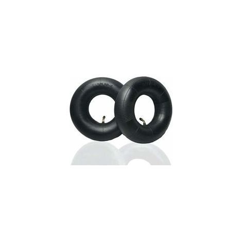 Pneus tubulaires 4.10/3.50-4 pouces – Lot de 2 – Caoutchouc isobutylène isoprène – Pression max 30 PSI – Compatible diable et chariot de jardin (1/5)